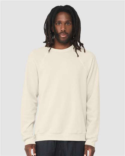 Unisex Sponge Fleece Raglan Crewneck Sweatshirt - XS