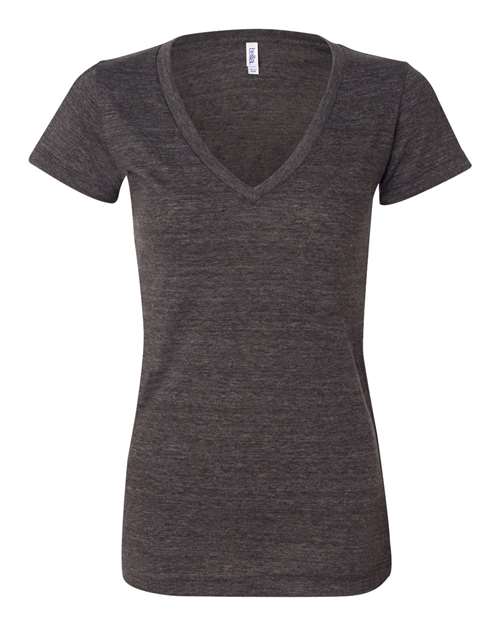 Womenâ€™s Triblend Deep V-Neck Tee