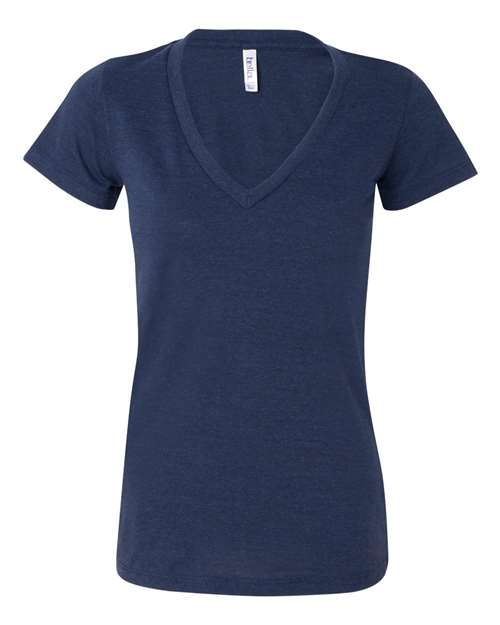 Womenâ€™s Triblend Deep V-Neck Tee