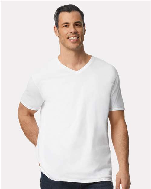Men's SoftstyleÂ® V-Neck T-Shirt