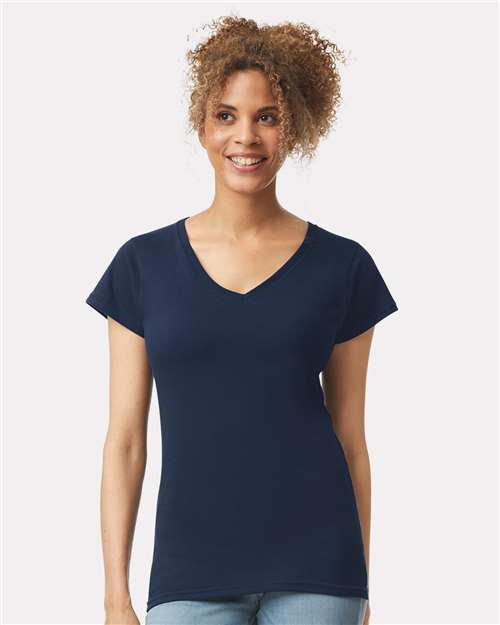 Women's SoftstyleÂ® V-Neck T-Shirt