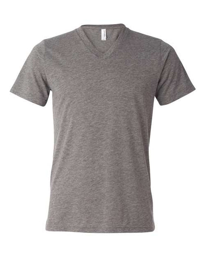 Unisex Triblend V-Neck Tee - XS