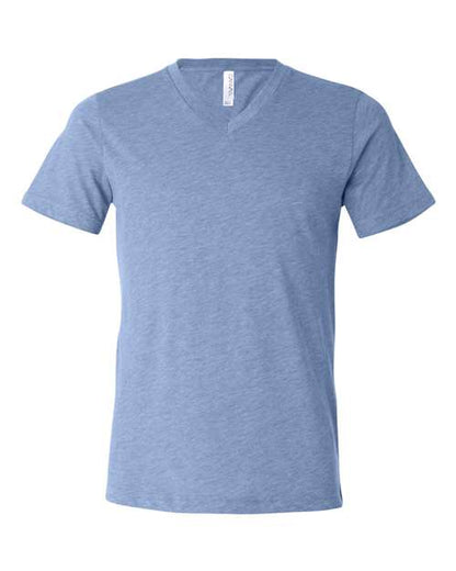 Unisex Triblend V-Neck Tee - XS