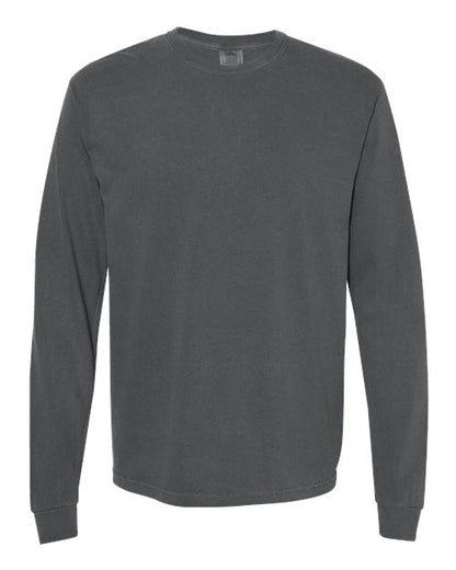 Unisex Garment-Dyed Heavyweight Long Sleeve T-Shirt 6014