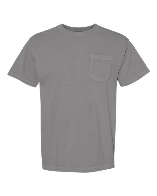 Unisex Garment-Dyed Heavyweight Pocket T-Shirt 6030