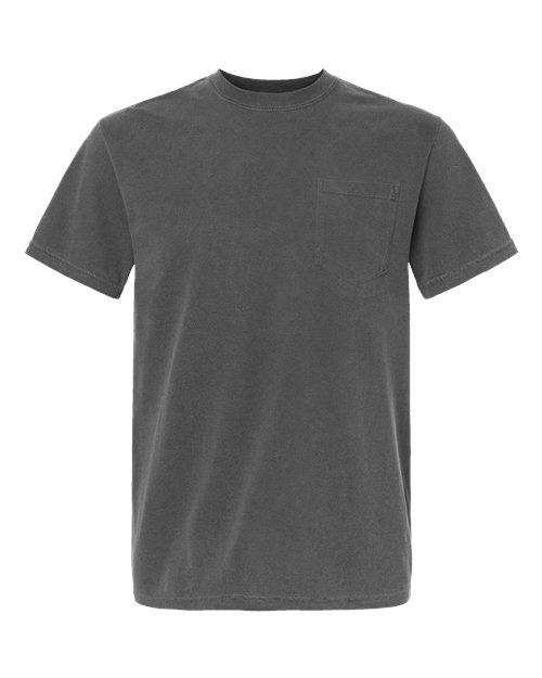 Unisex Garment-Dyed Heavyweight Pocket T-Shirt 6030