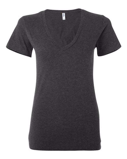 Womenâ€™s Jersey Deep V-Neck Tee
