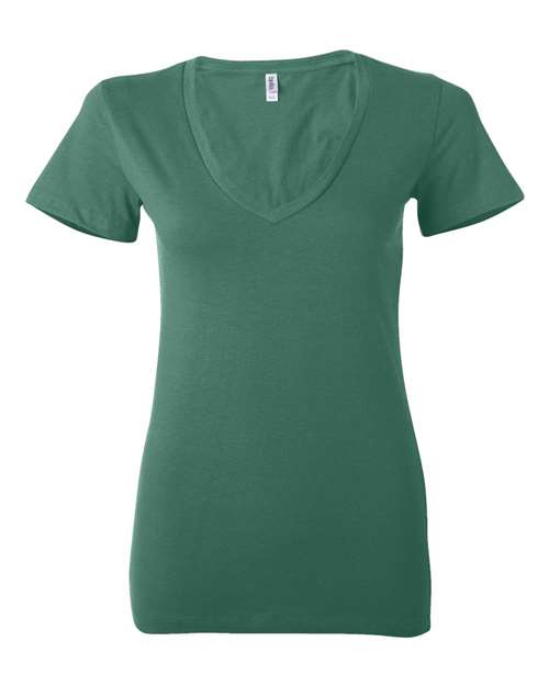 Womenâ€™s Jersey Deep V-Neck Tee