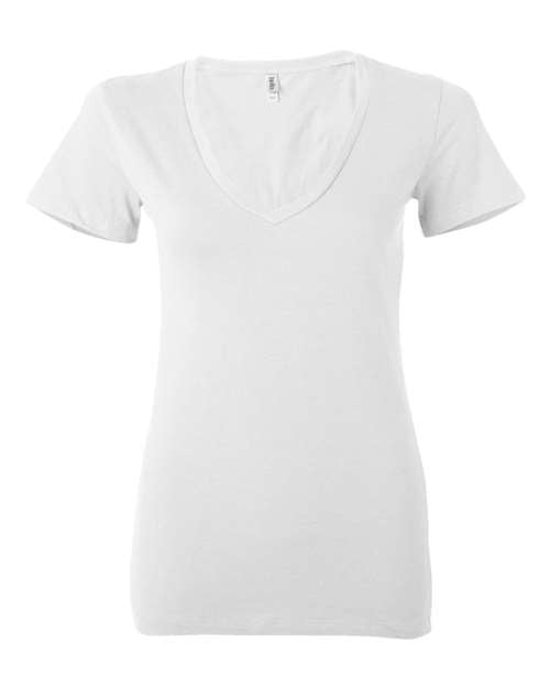 Womenâ€™s Jersey Deep V-Neck Tee
