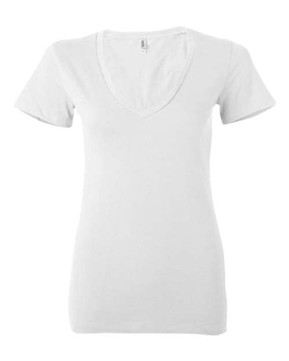 Womenâ€™s Jersey Deep V-Neck Tee
