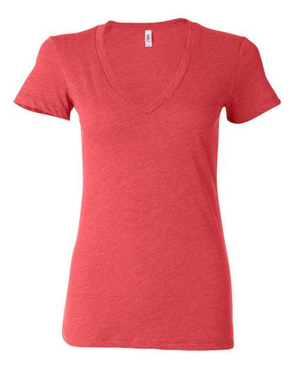 Womenâ€™s Triblend Deep V-Neck Tee