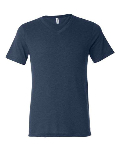 Unisex Triblend V-Neck Tee - XS