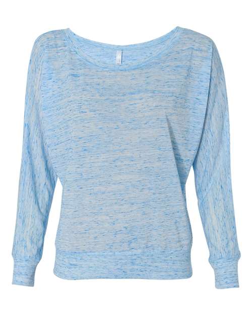 Womenâ€™s Flowy Off Shoulder Long Sleeve Tee