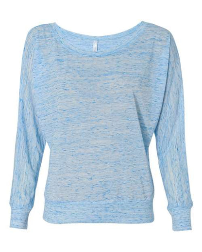 Womenâ€™s Flowy Off Shoulder Long Sleeve Tee
