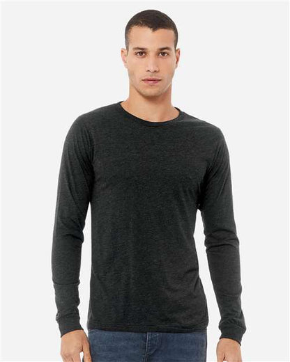 Unisex Triblend Long Sleeve Tee - XS