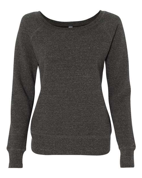 Womenâ€™s Sponge Fleece Wide Neck Sweatshirt