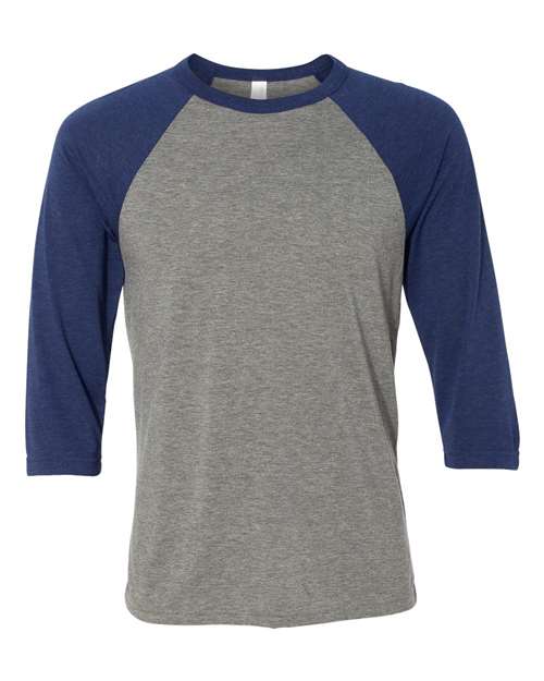 Unisex Three-Quarter Sleeve Baseball Tee - L