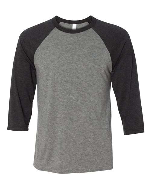 Unisex Three-Quarter Sleeve Baseball Tee - L