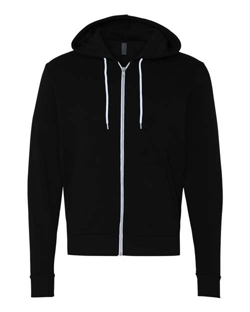 Unisex Sponge Fleece Full-Zip Hoodie Sweatshirt - XS
