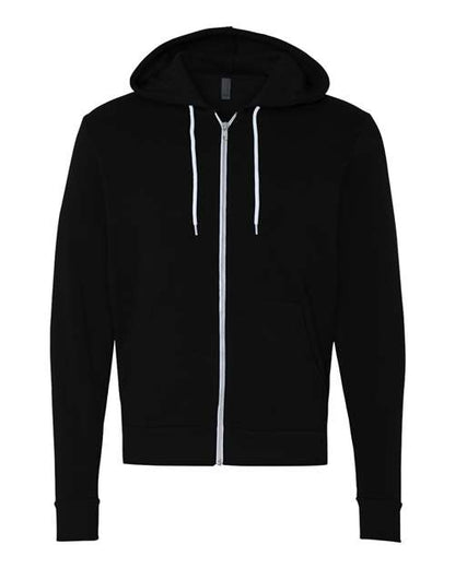 Unisex Sponge Fleece Full-Zip Hoodie Sweatshirt 3739