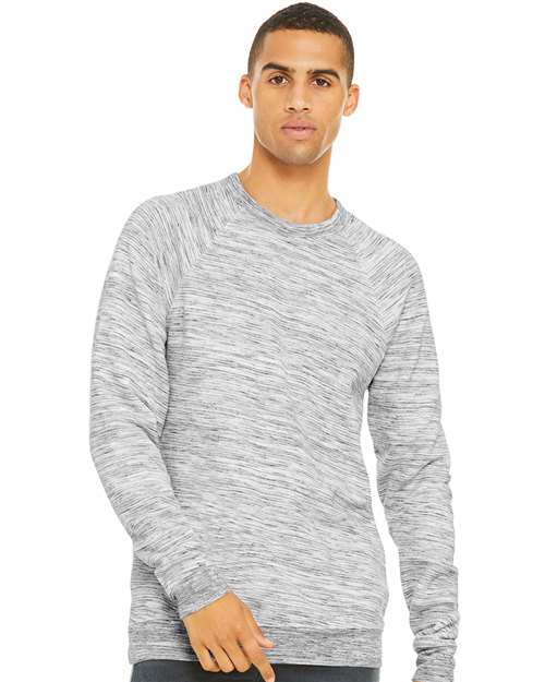 Unisex Sponge Fleece Raglan Crewneck Sweatshirt 3901