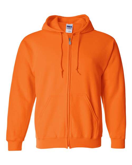 Unisex Heavy Blendâ„¢ Full-Zip Hooded Sweatshirt - L