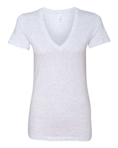 Women’s Jersey Deep V-Neck Tee 6035