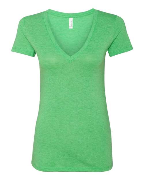 Womenâ€™s Triblend Deep V-Neck Tee