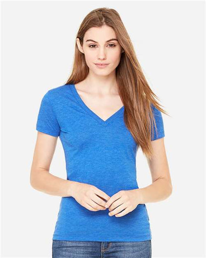 Womenâ€™s Triblend Deep V-Neck Tee