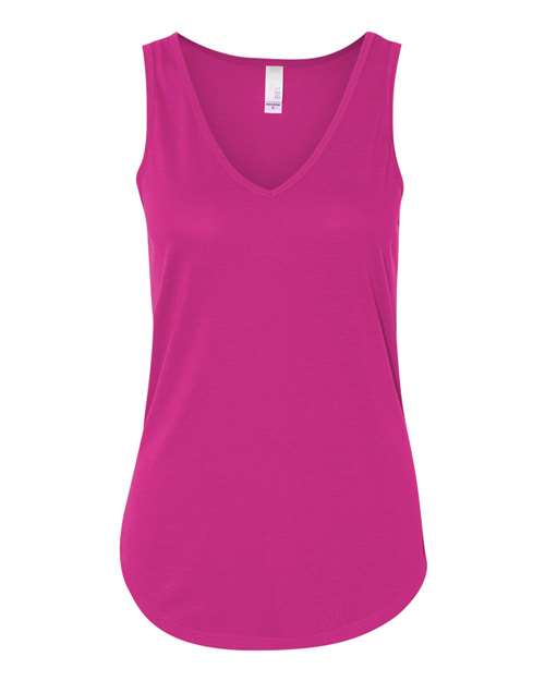 Women's Flowy V-Neck Tank 8805