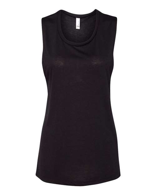 Women's Flowy Scoop Muscle Tank - L