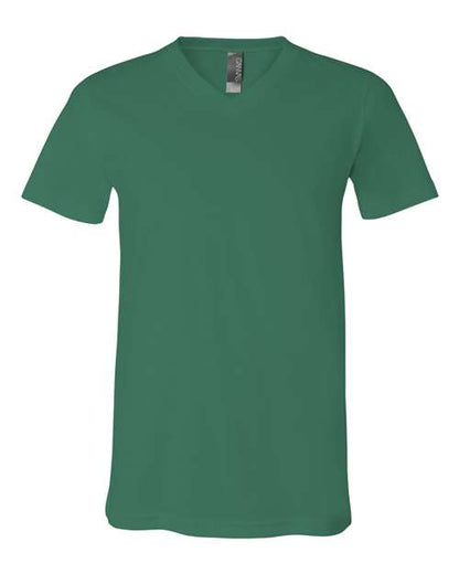 Unisex Jersey V-Neck Tee - XS