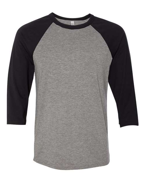 Unisex Three-Quarter Sleeve Baseball Tee 3200
