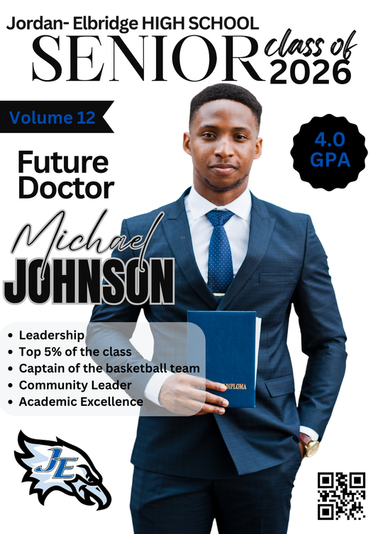 Graduation Magazine 1 Custom Design