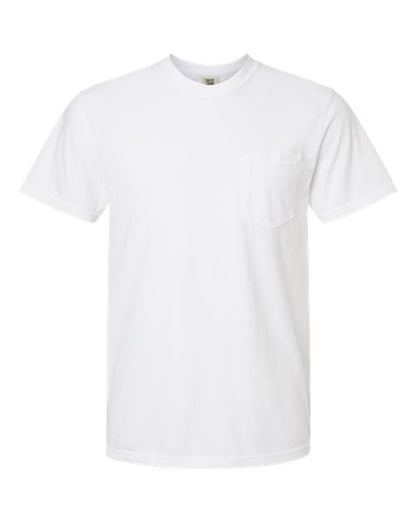 Unisex Garment-Dyed Heavyweight Pocket T-Shirt 6030