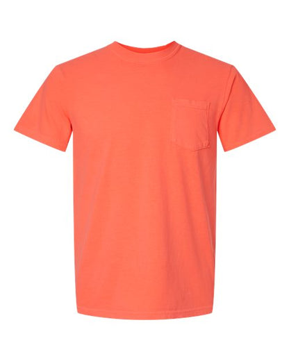 Unisex Garment-Dyed Heavyweight Pocket T-Shirt 6030