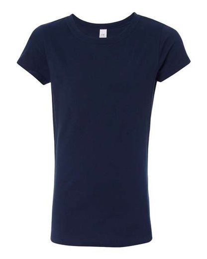Girlsâ€™ Cotton Princess T-Shirt