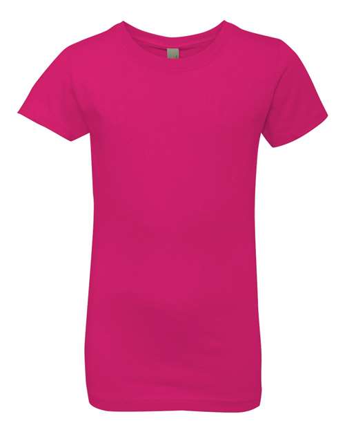 Girlsâ€™ Cotton Princess T-Shirt