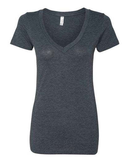 Womenâ€™s Triblend Deep V-Neck T-Shirt