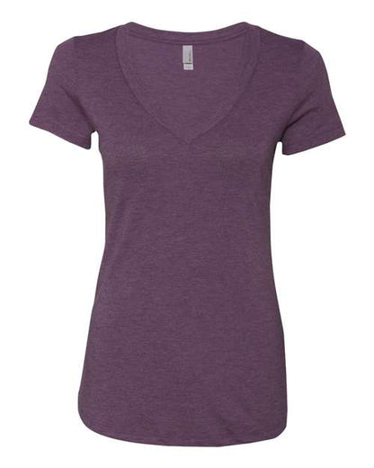 Womenâ€™s Triblend Deep V-Neck T-Shirt