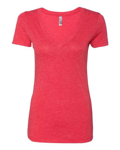 Womenâ€™s Triblend Deep V-Neck T-Shirt