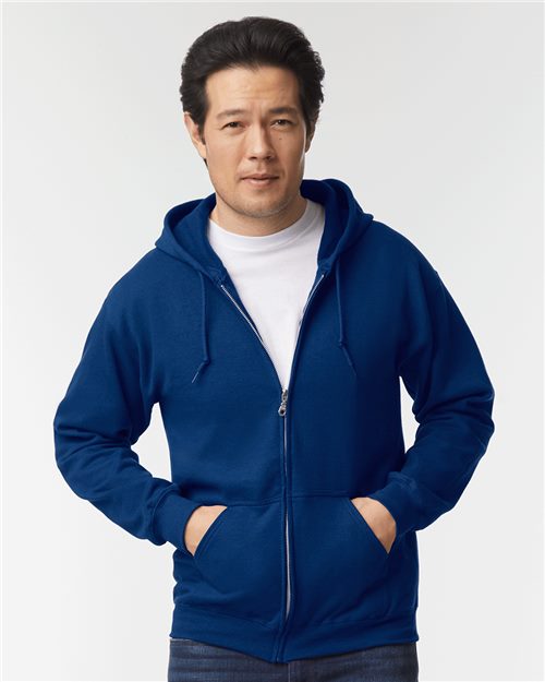 Unisex Heavy Blend™ Full-Zip Hooded Sweatshirt - S