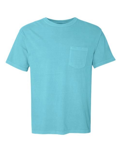 Unisex Garment-Dyed Heavyweight Pocket T-Shirt 6030