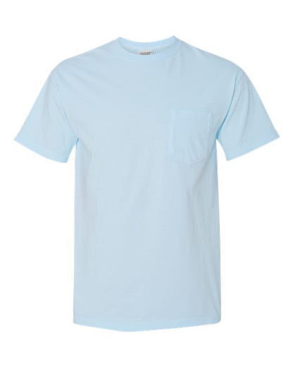 Unisex Garment-Dyed Heavyweight Pocket T-Shirt 6030