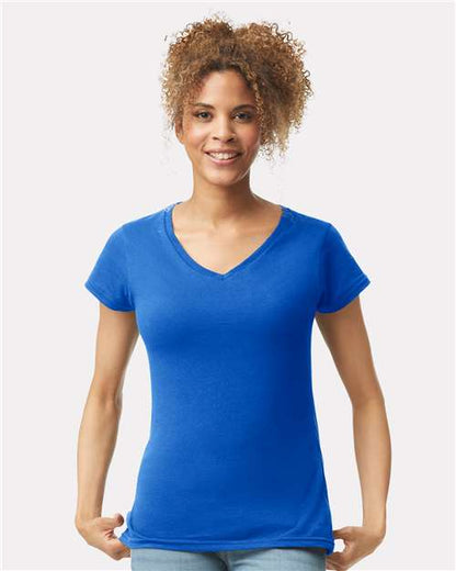 Women's SoftstyleÂ® V-Neck T-Shirt