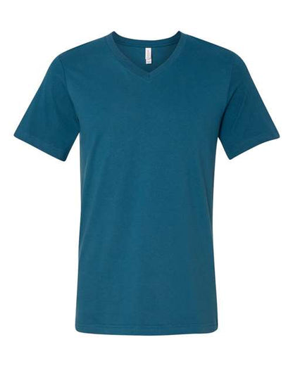 Unisex Jersey V-Neck Tee - XS