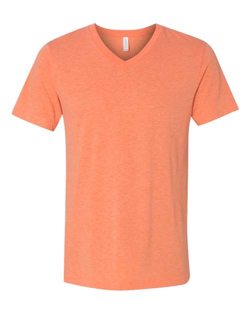Unisex Triblend V-Neck Tee - L