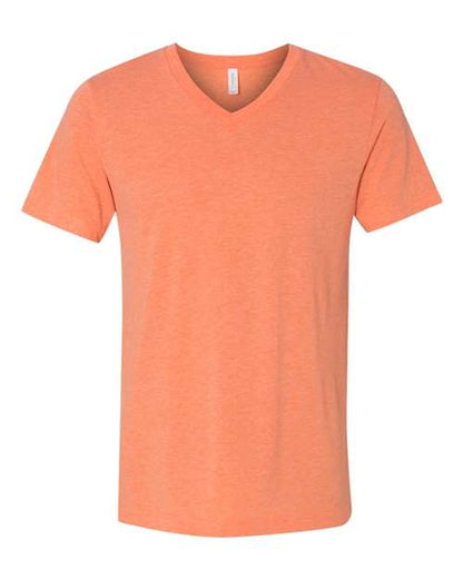 Unisex Triblend V-Neck Tee - XS