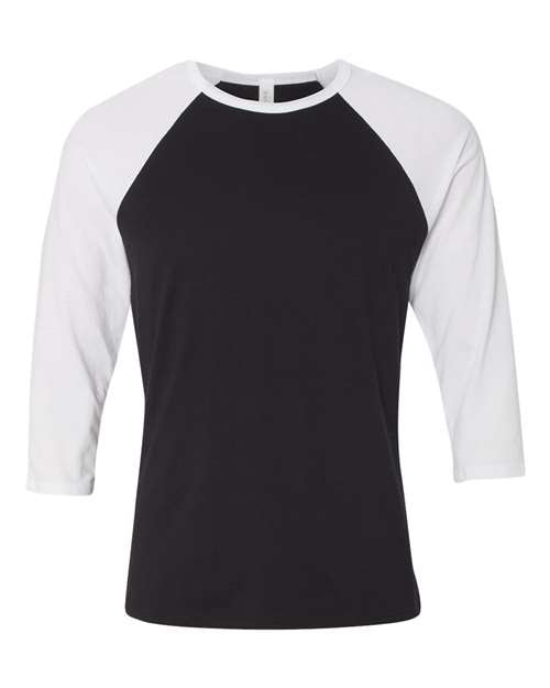 Unisex Three-Quarter Sleeve Baseball Tee - L