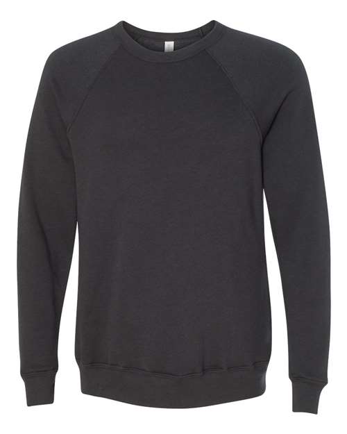 Unisex Sponge Fleece Raglan Crewneck Sweatshirt - L